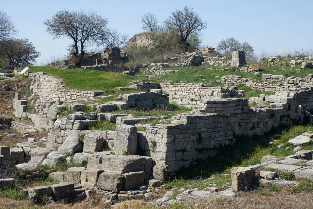 Die Ruinen von Troja